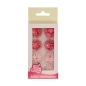Preview: Zucker Dekoration - Mini Blumen Mix - Rosa
